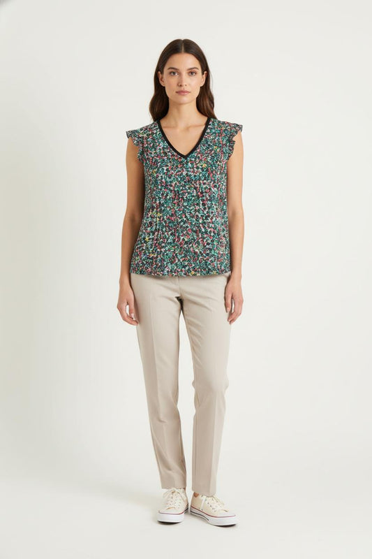 Blouse Multicolore - Taille S/36