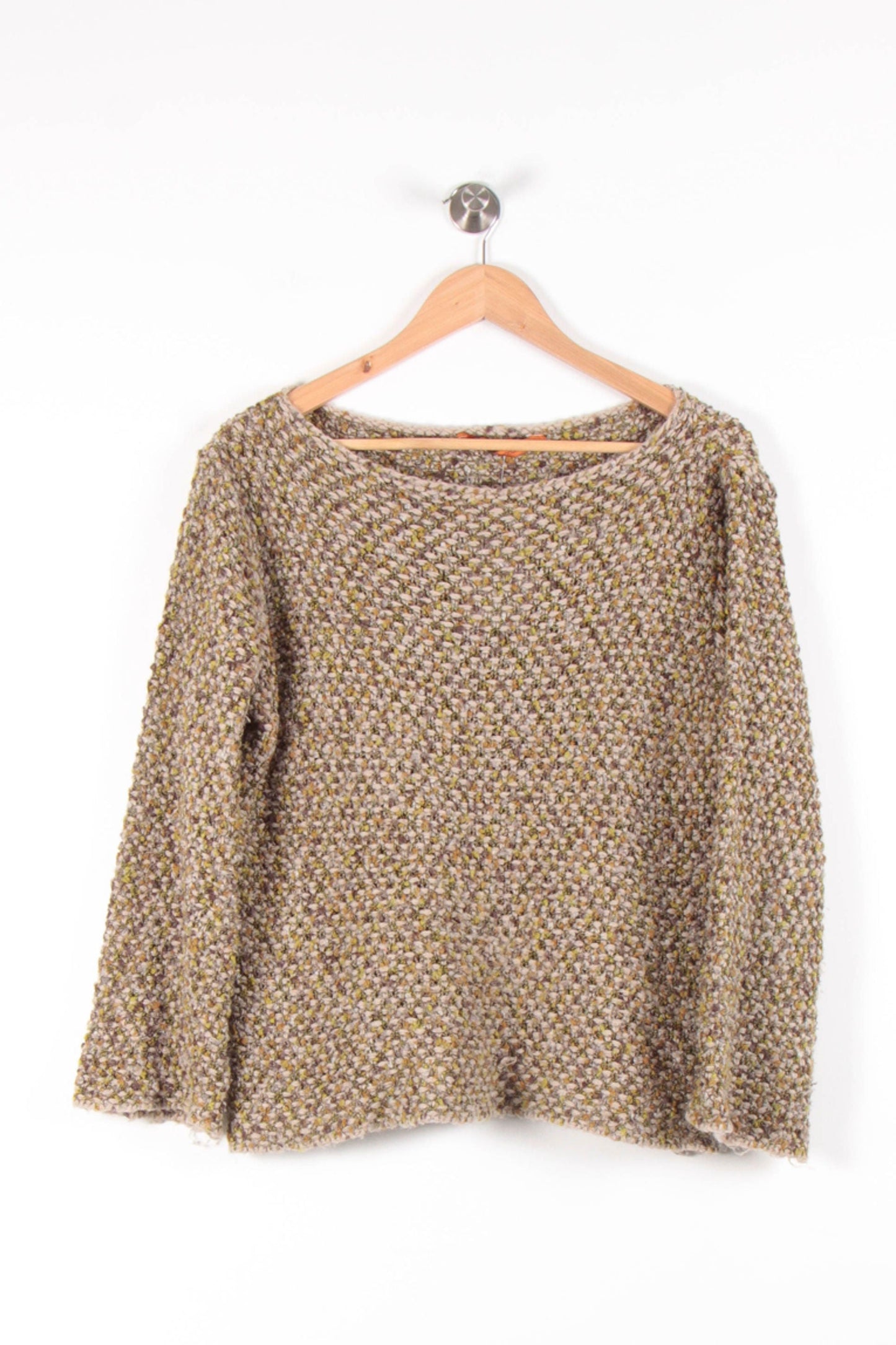Pull Vert et Beige - Taille L/40