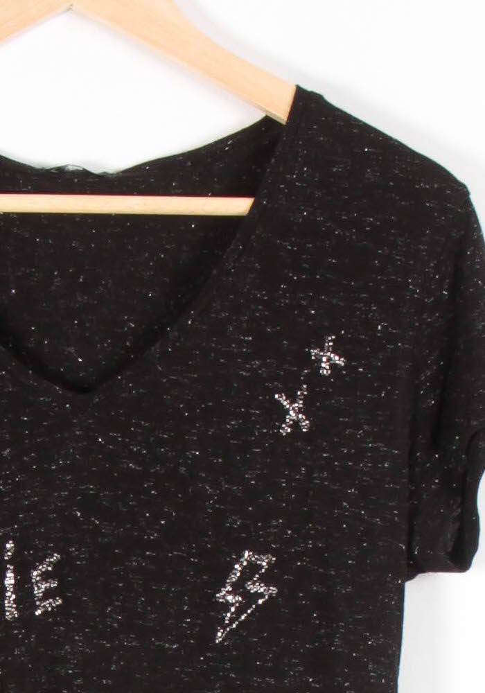 Tee-shirt Noir - Taille S/36