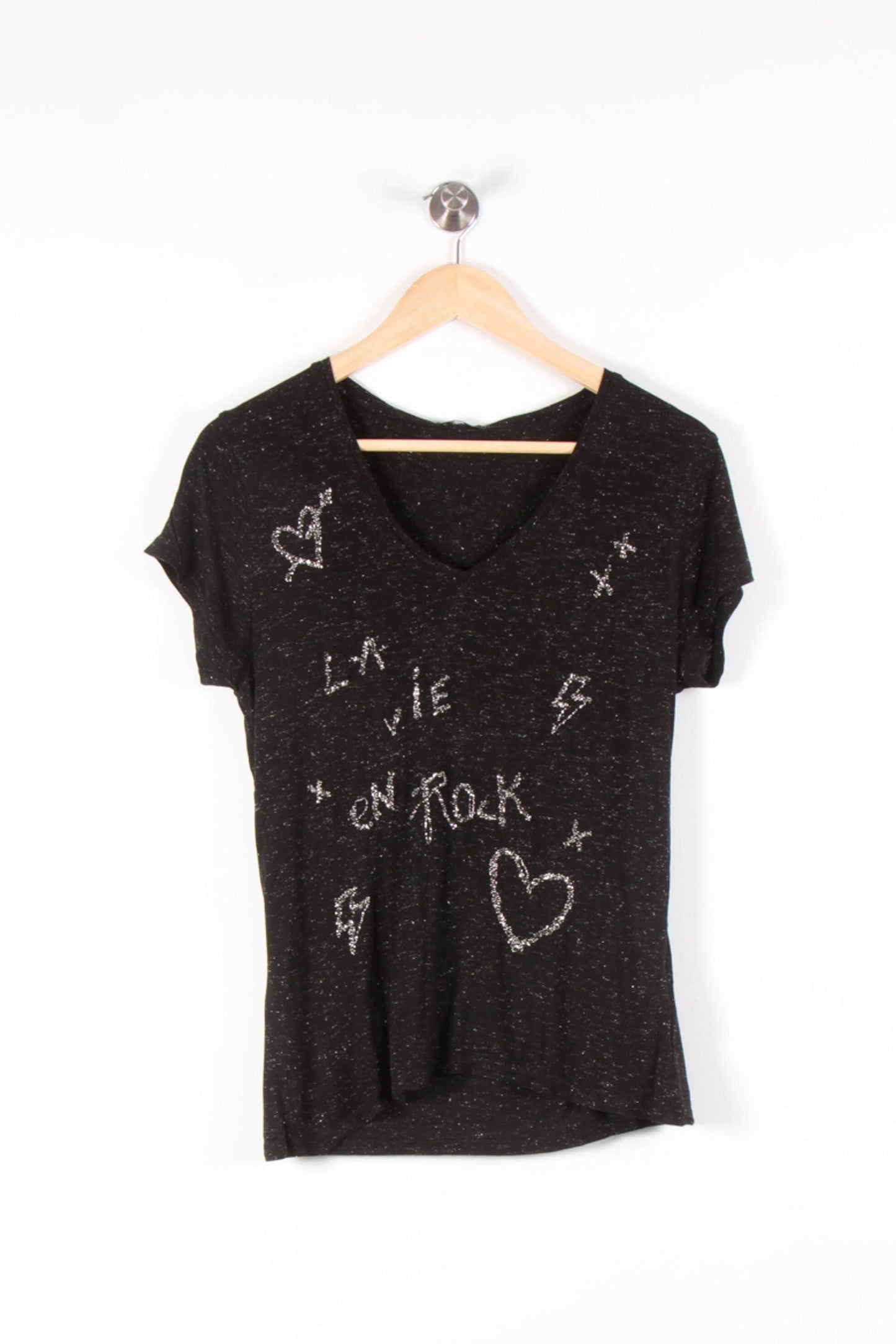 Tee-shirt Noir - Taille S/36