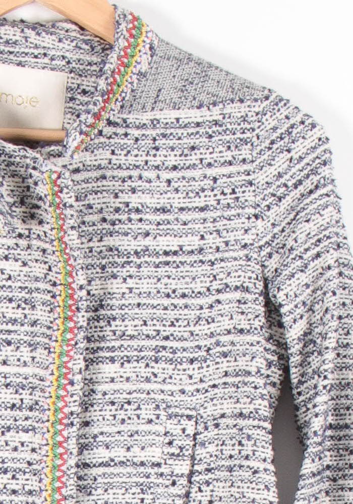 Veste Tweed Bleu - Taille S/36