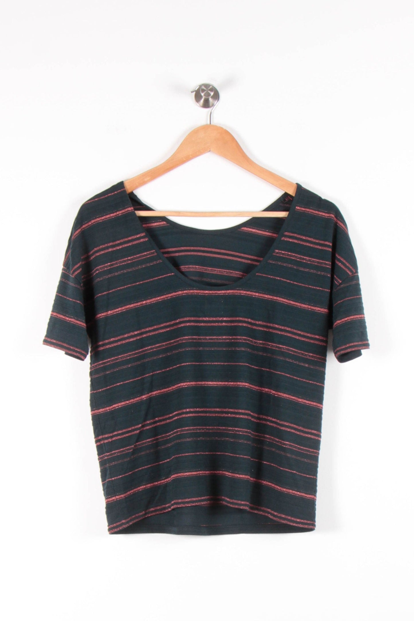Tee-shirt Noir et Rouge - Taille S/36
