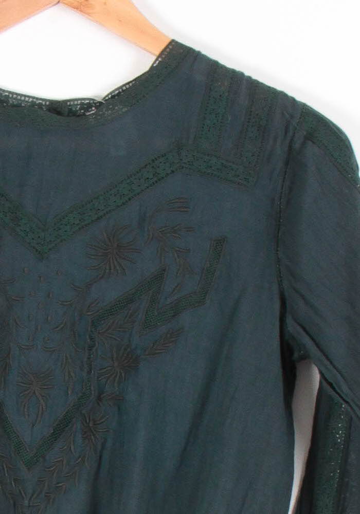 Blouse Verte - Taille S/36