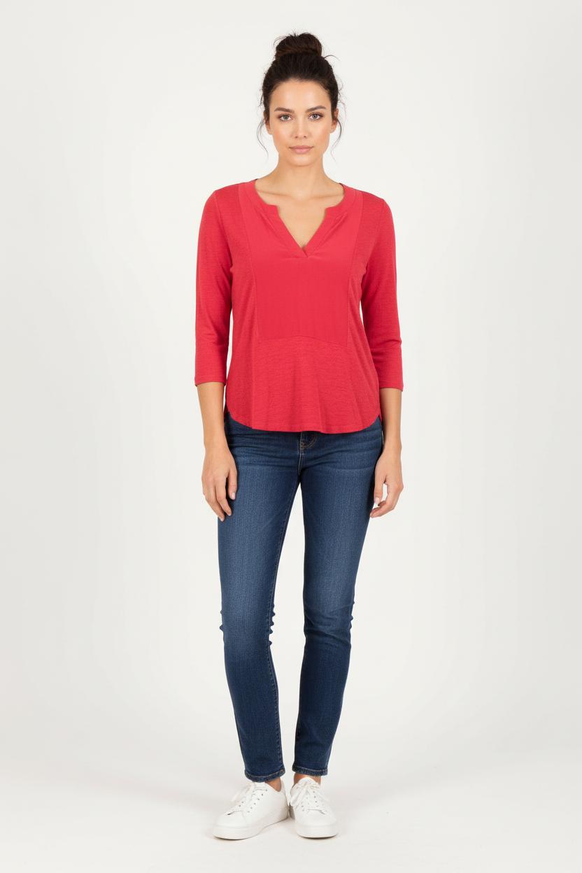 Blouse Bordeaux - Taille S/36