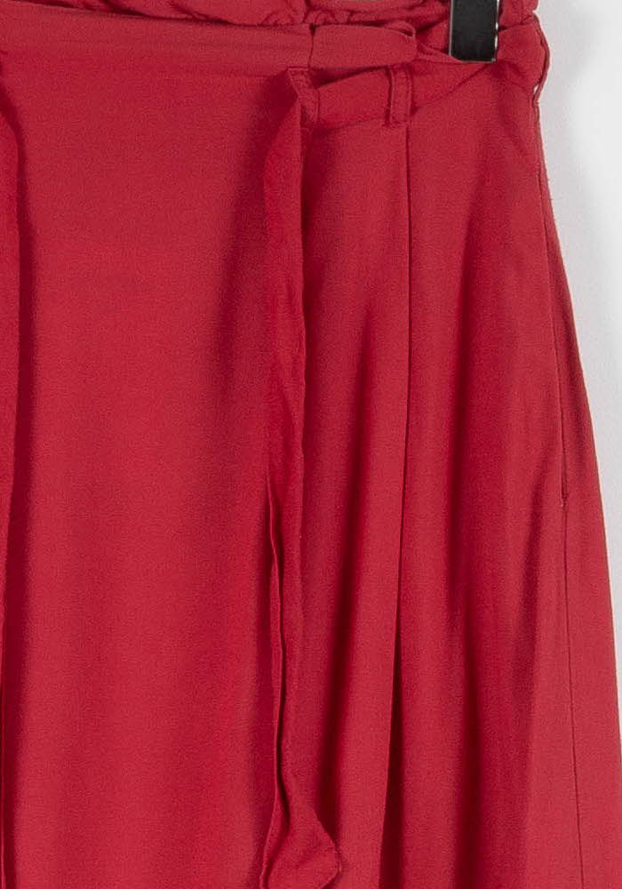 Jupe Midi Bordeaux - Taille S/36