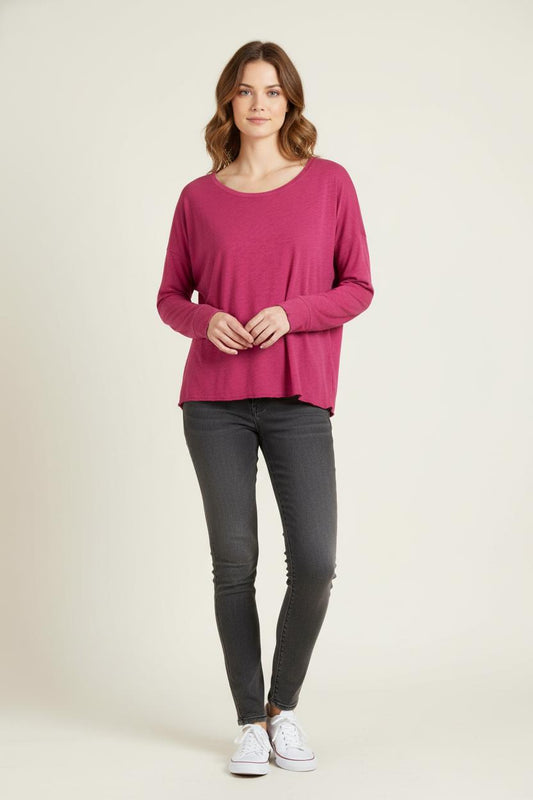 Sweat-shirt rose - Taille L/40