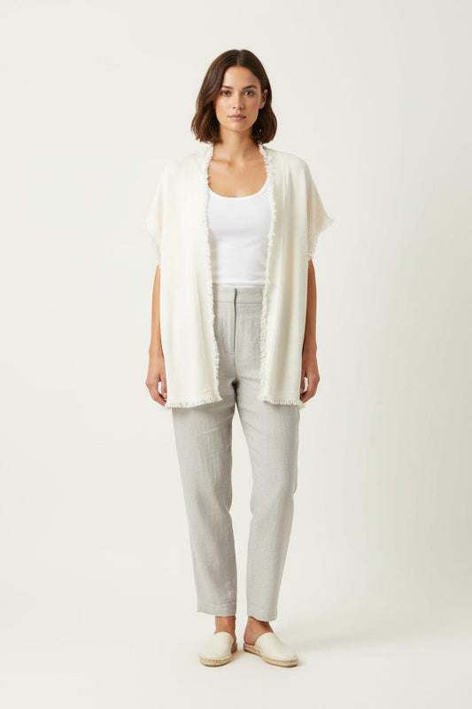 Cardigan Blanc - Taille M/38