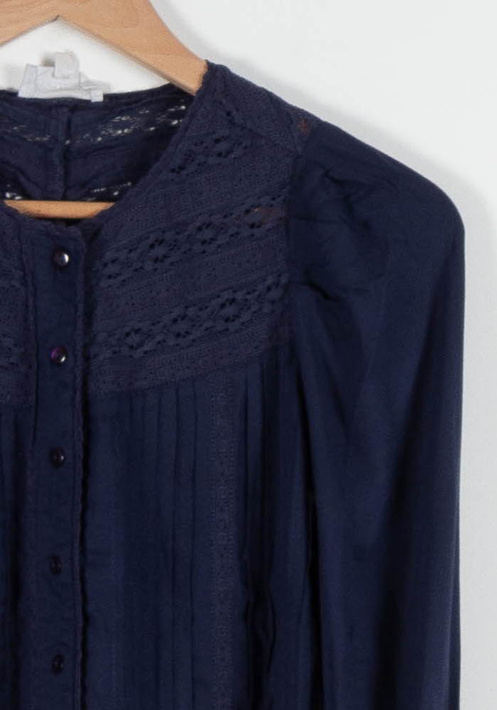 Blouse Bleue - Taille S/36