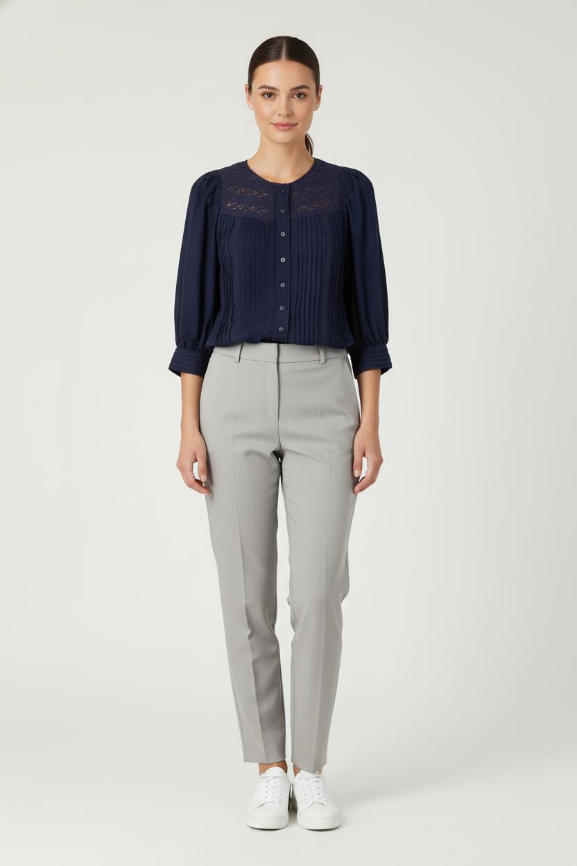 Blouse Bleue - Taille S/36