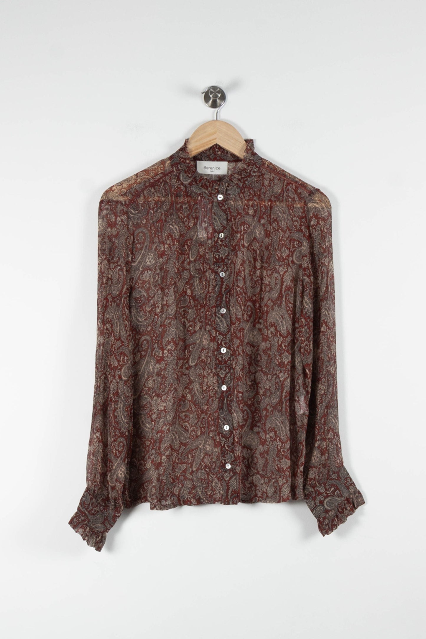 Blouse Bordeaux - Taille M/38