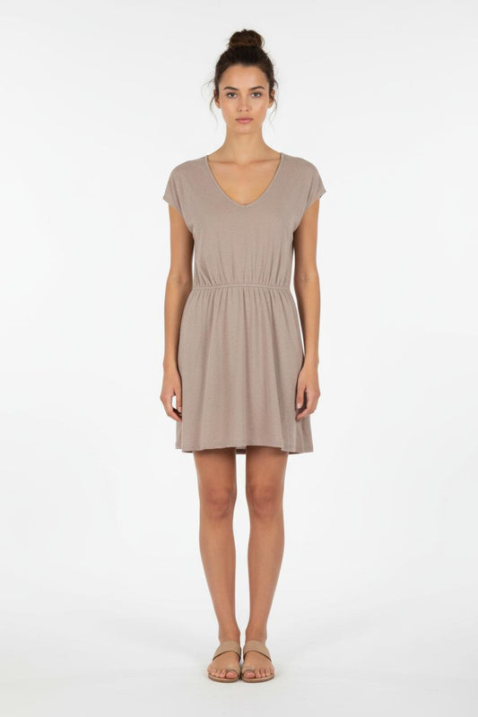 Robe Midi Beige - Taille S/36