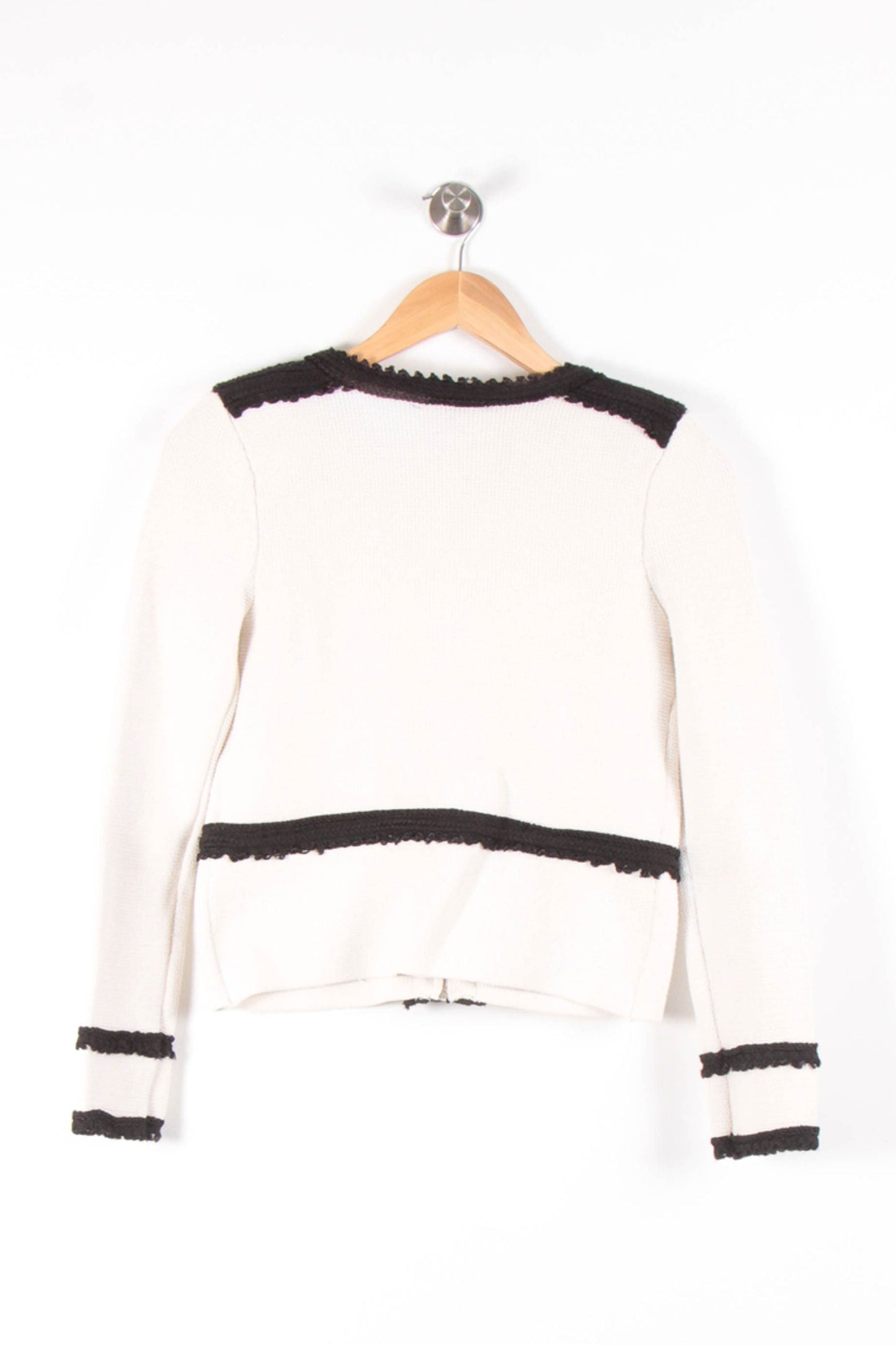 Veste Courte Blanche et Noire - Taille S/36