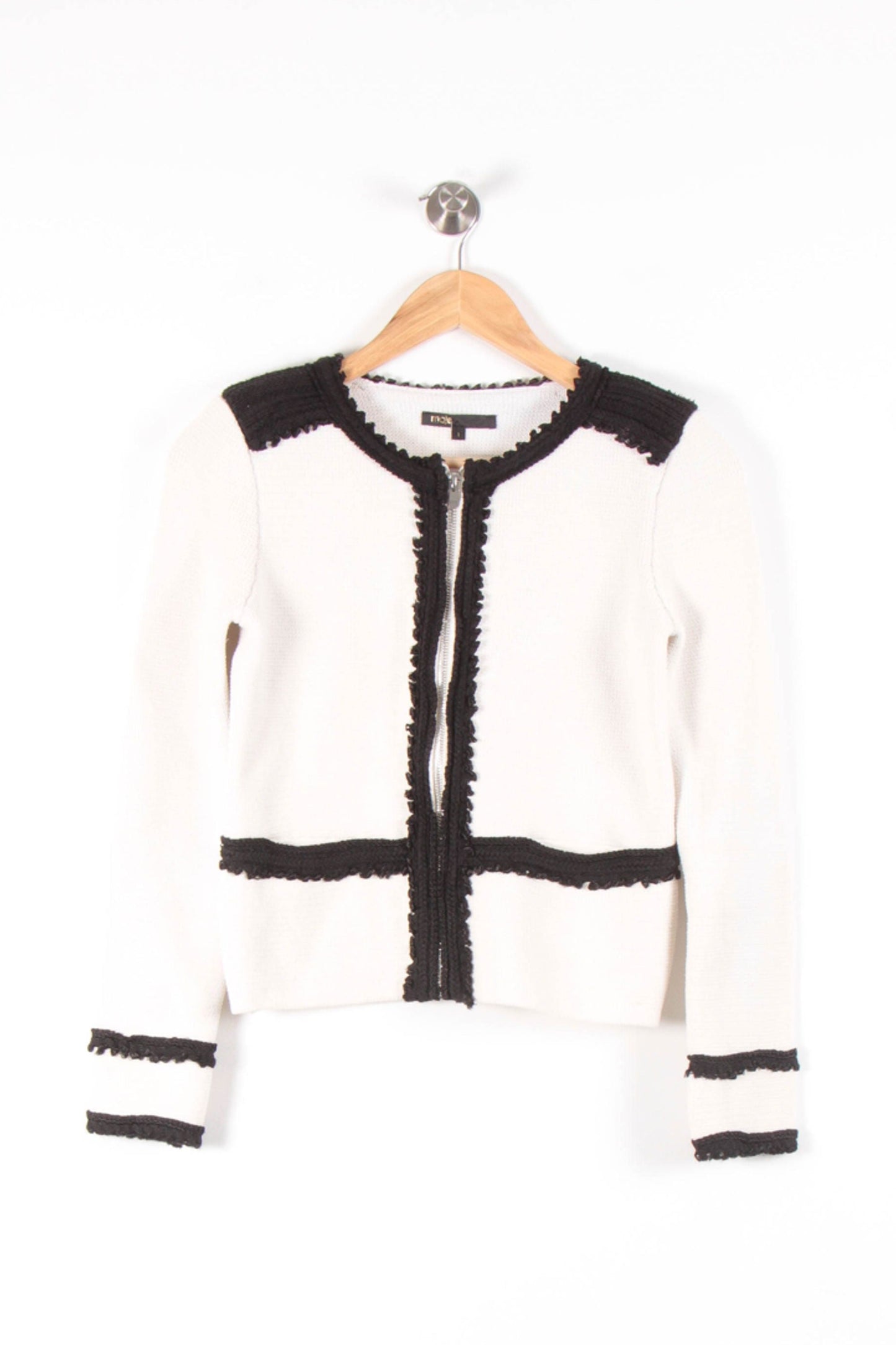 Veste Courte Blanche et Noire - Taille S/36