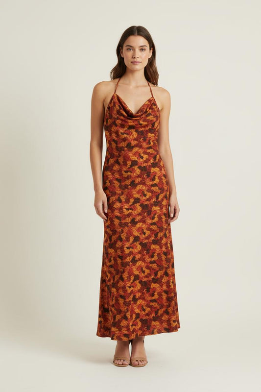 Robe Longue Multicolore - Taille XXL/44