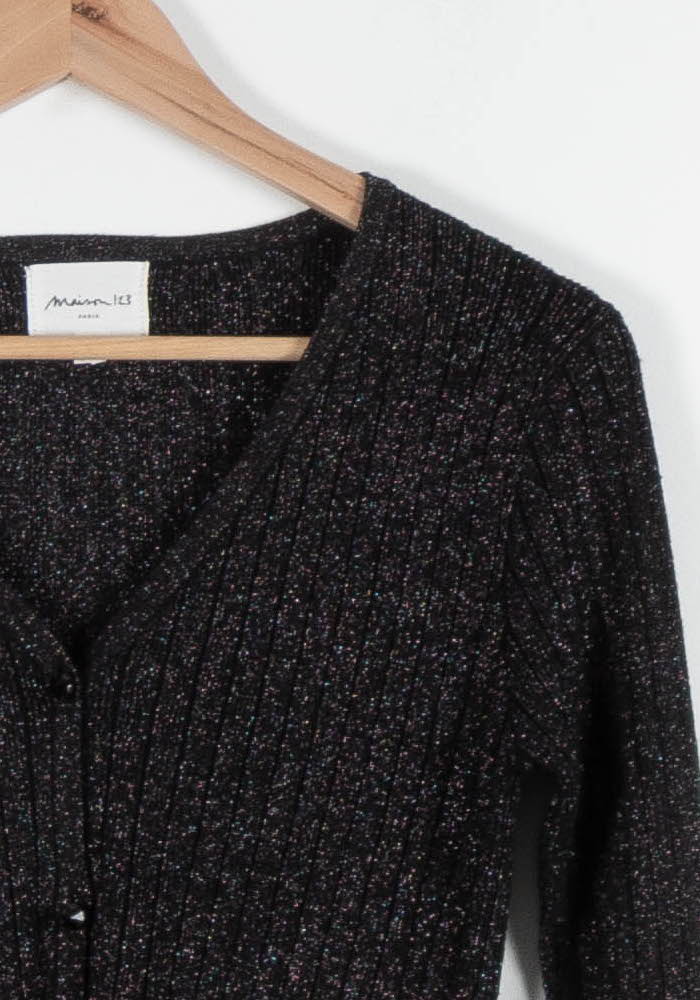 Cardigan Noir - Taille S/36