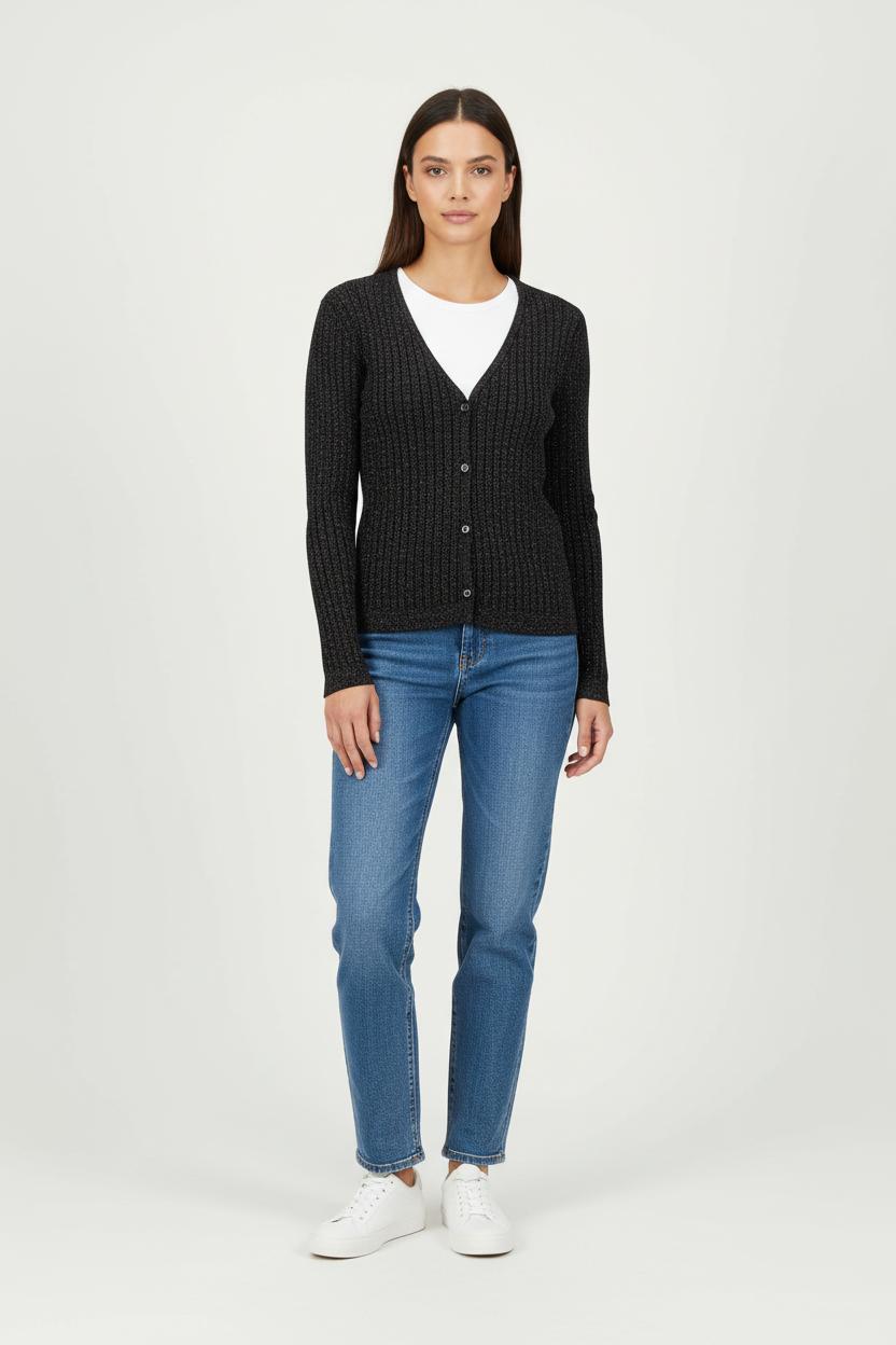 Cardigan Noir - Taille S/36