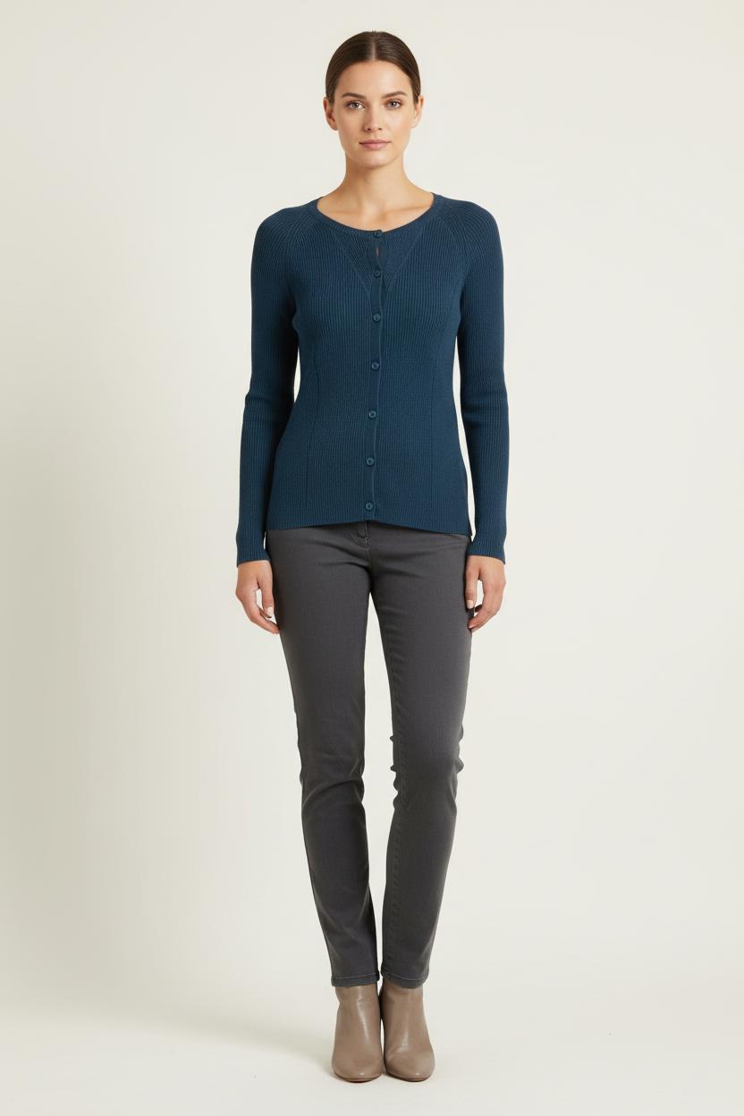 Cardigan Bleu - Taille S/36