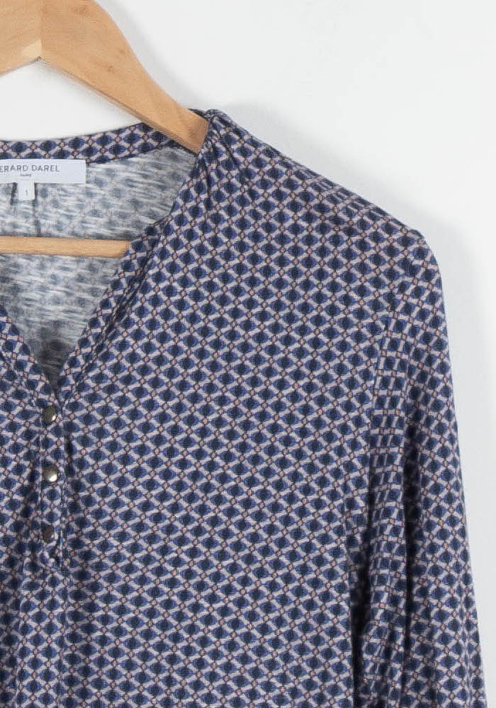 Blouse Bleue - Taille S/36