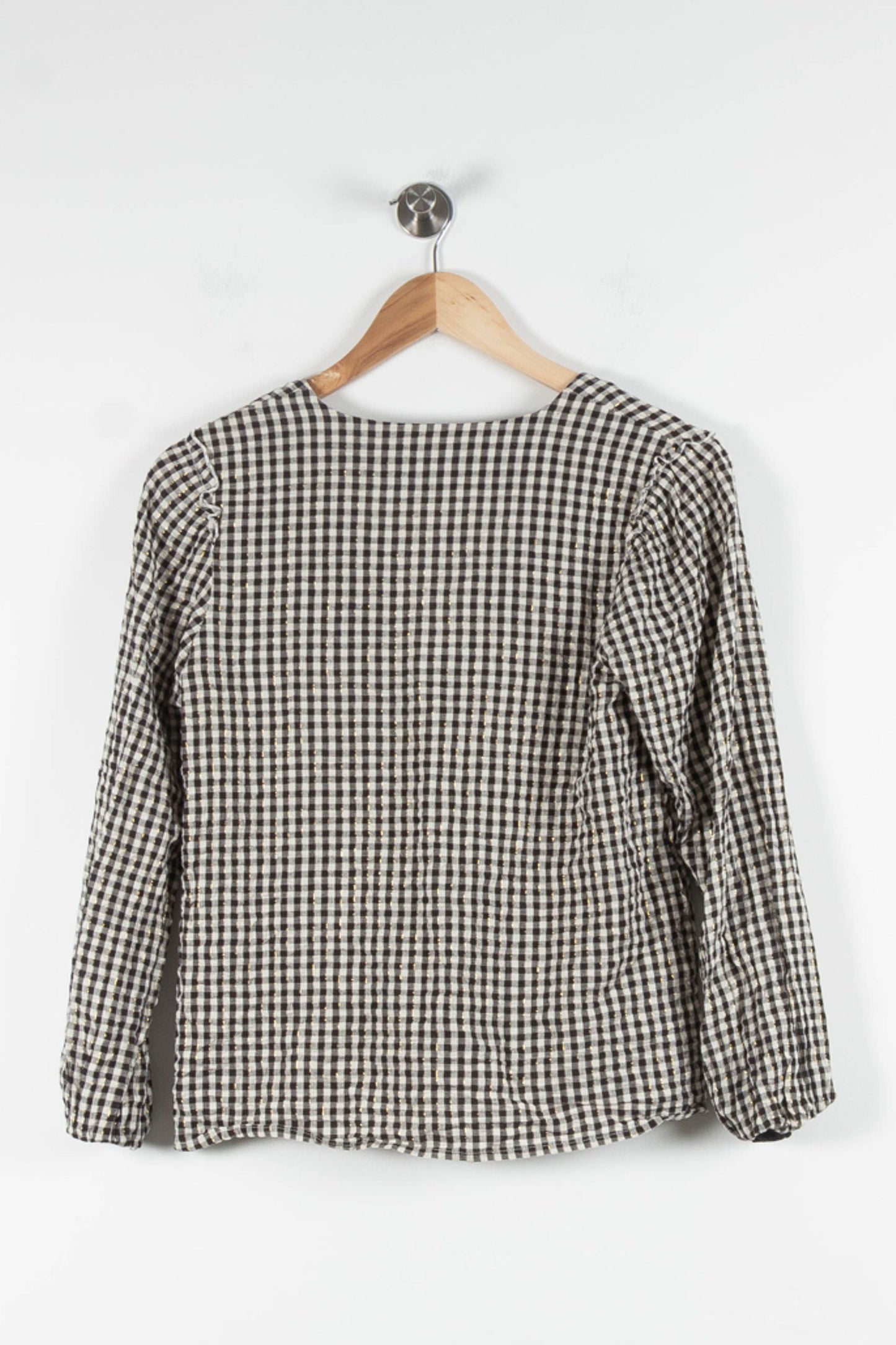 Blouse Noire et Blanche - Taille XS/34