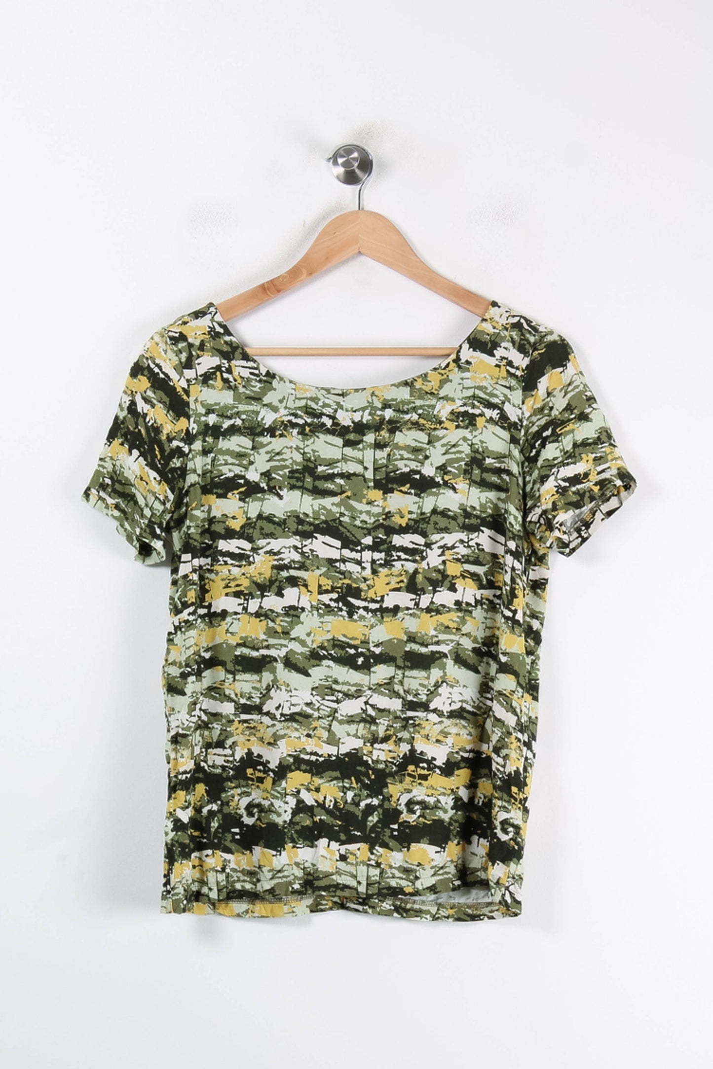 Tee-shirt Vert et Jaune - Taille S/36
