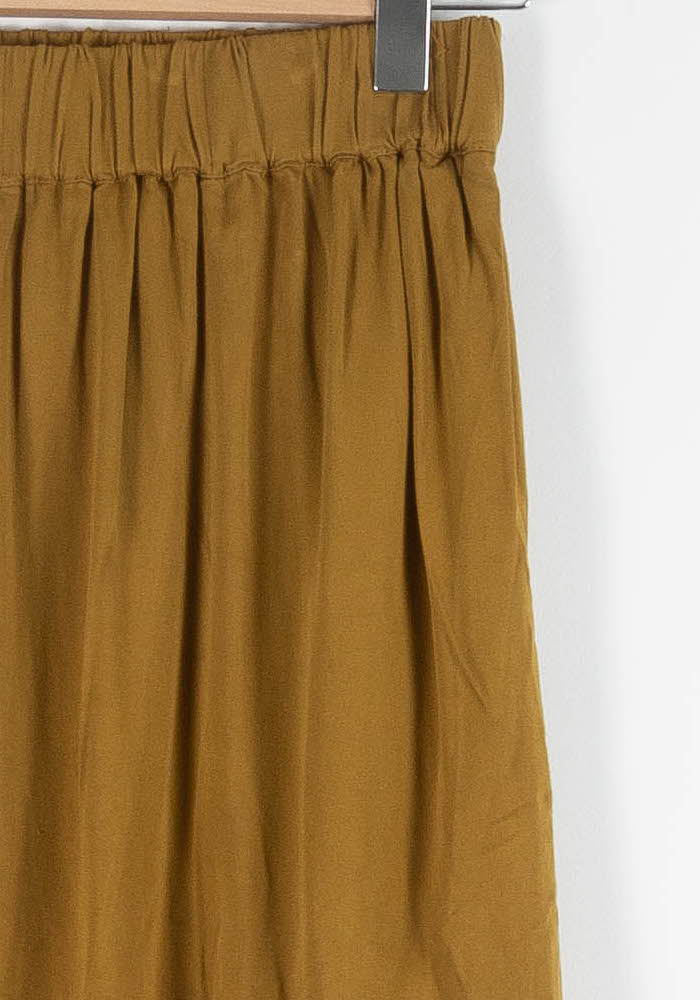 Jupe Plissée Marron - Taille M/38