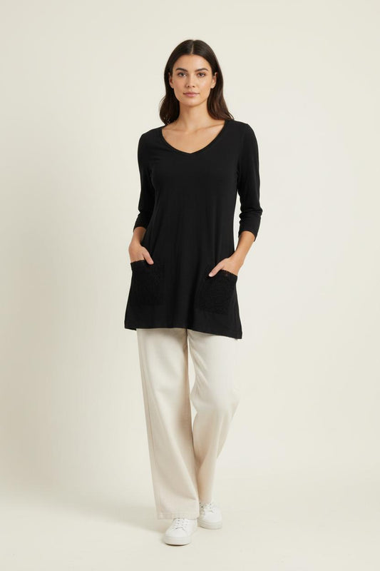 Tunique noire - Taille S/36