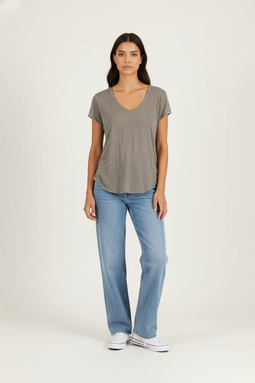 Tee-shirt Beige - Taille S/36