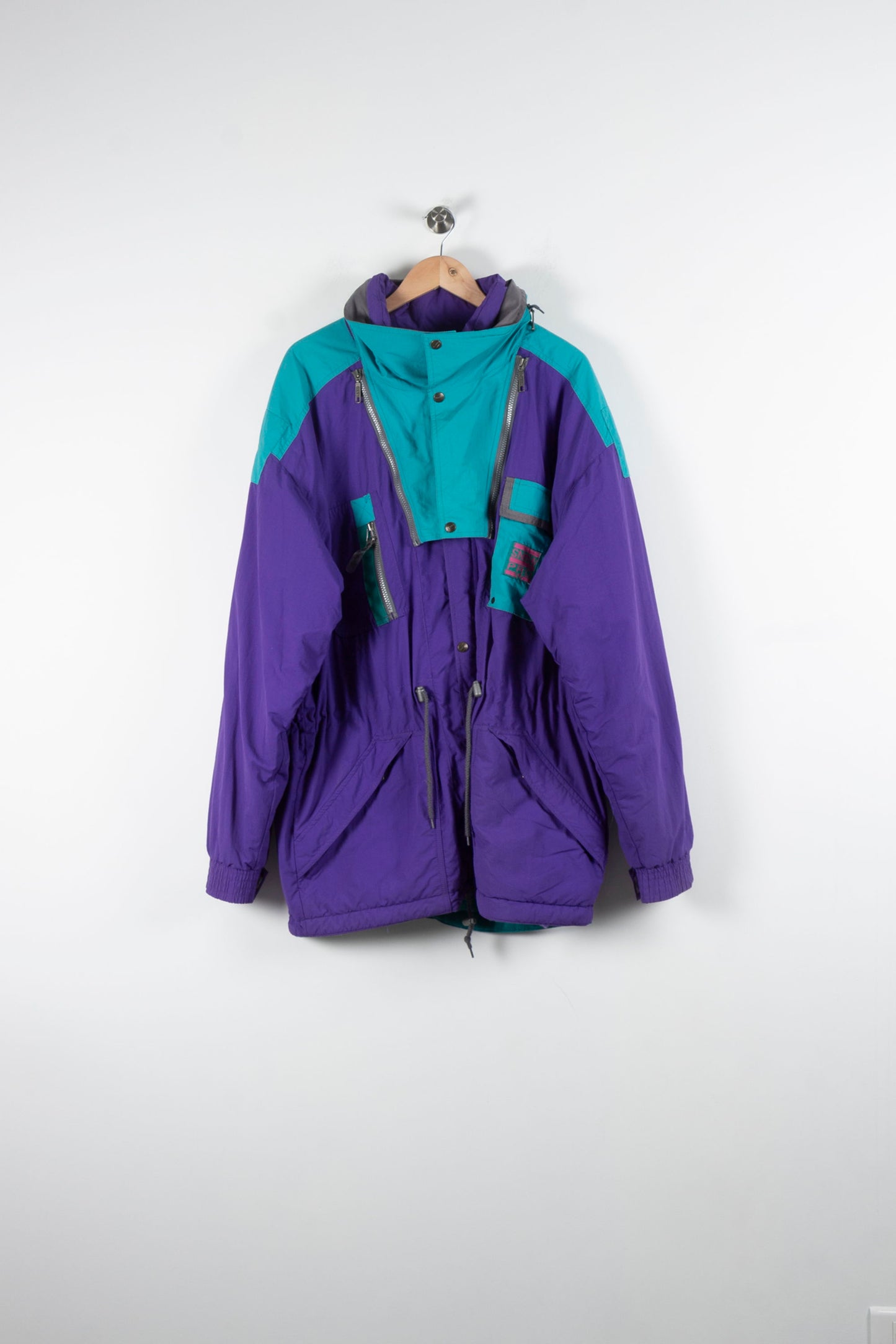 Veste de Ski Violette et Turquoise - Taille XXXL/46
