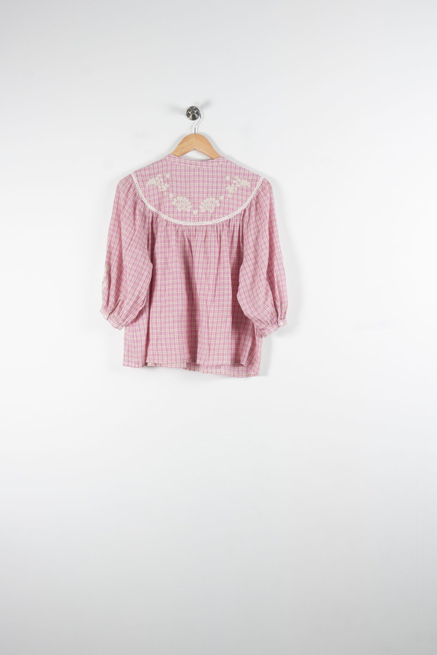 Blouse Rose et Blanche - Taille XS/34