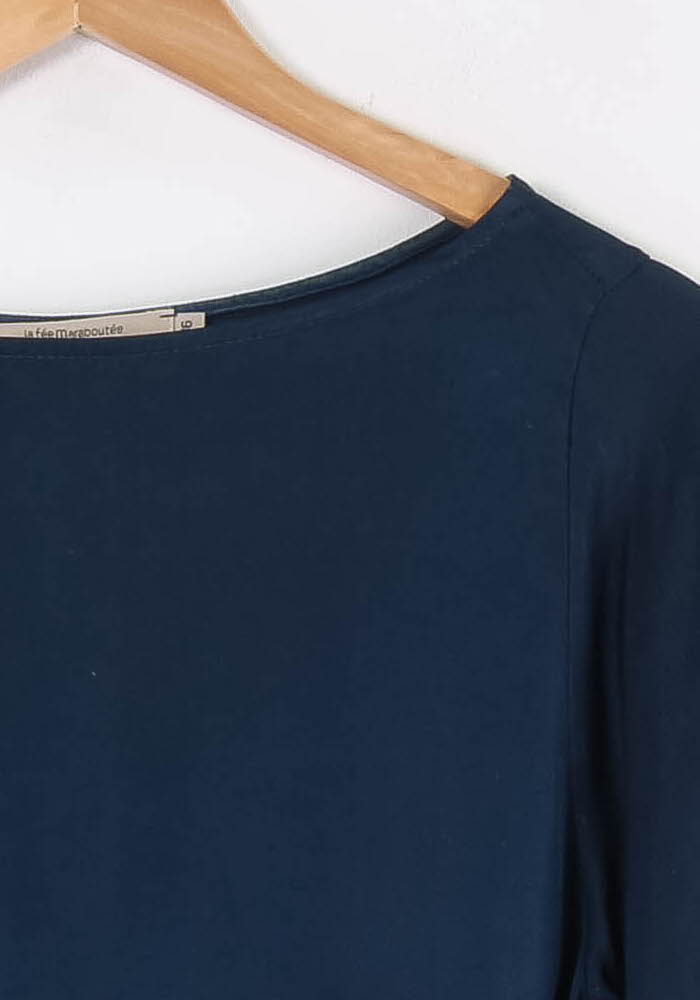 Blouse Bleue - Taille S/36