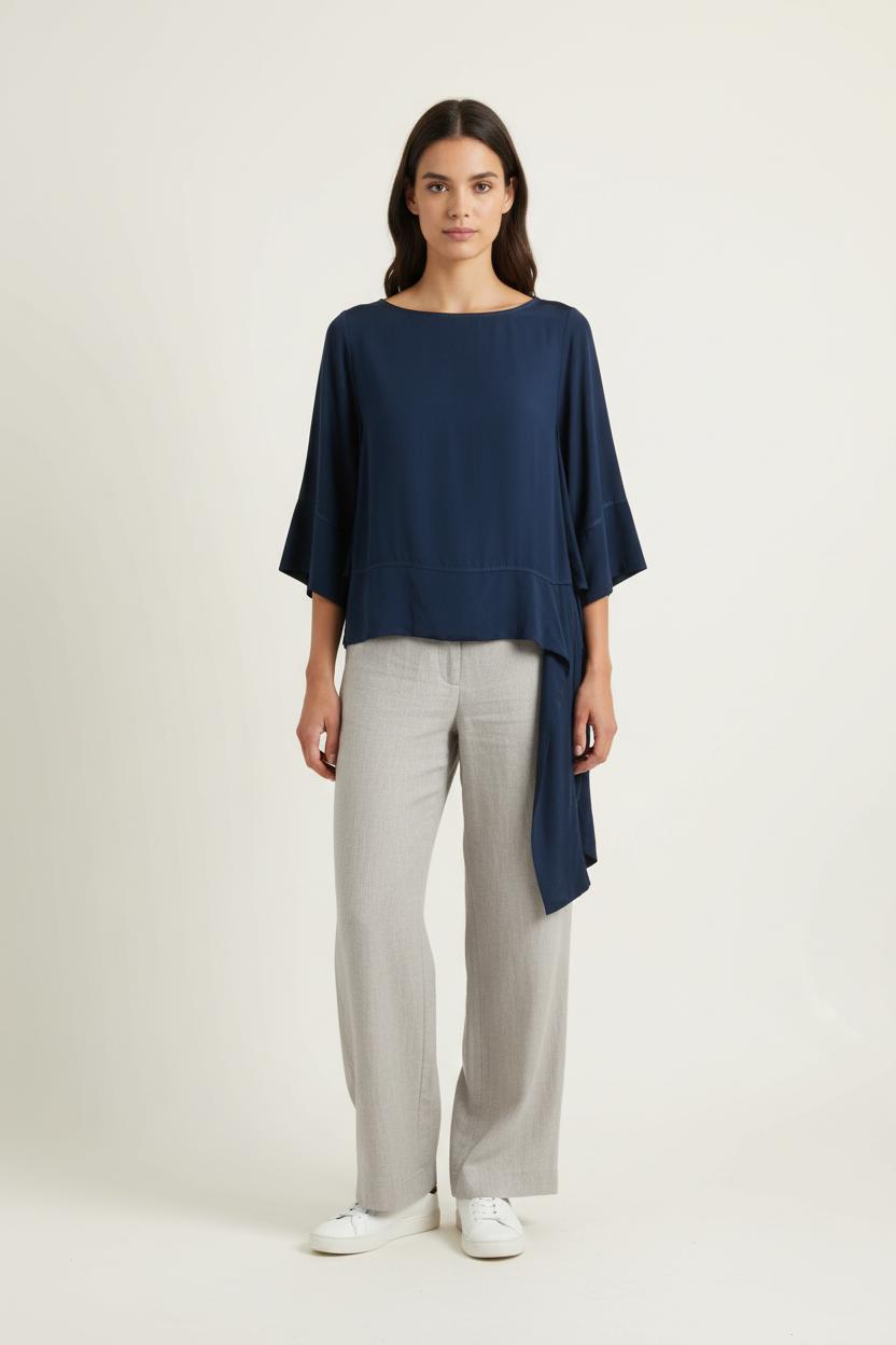 Blouse Bleue - Taille S/36