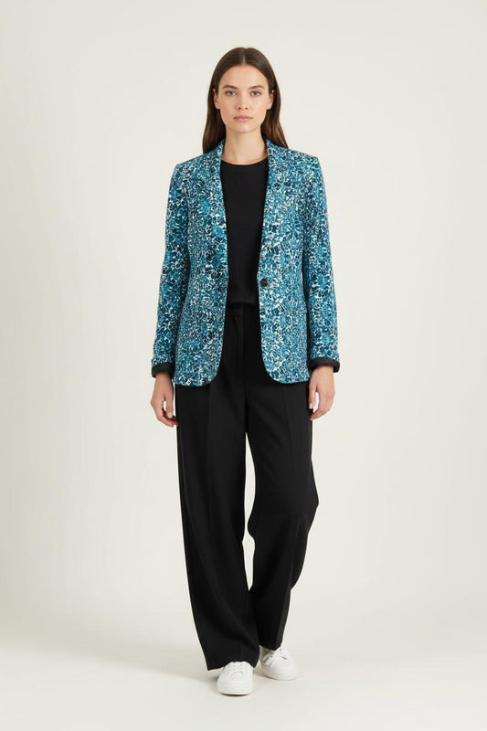 Blazer Bleu et Blanc - Taille S/36