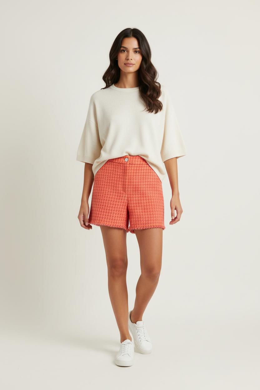Short Rose et Orange - Taille XS/34