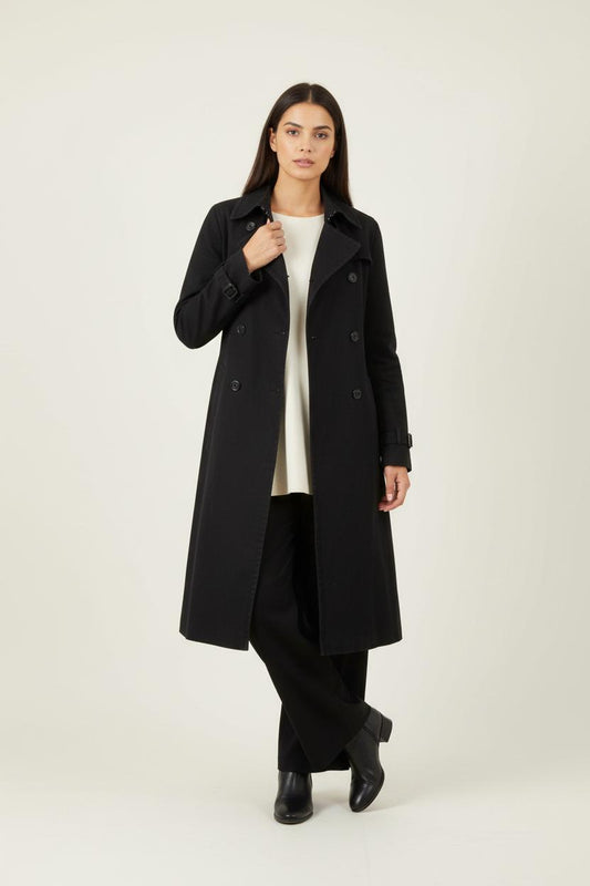Trench Noir - Taille S/36