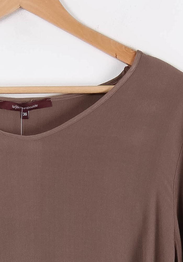 Blouse Beige - Taille S/36