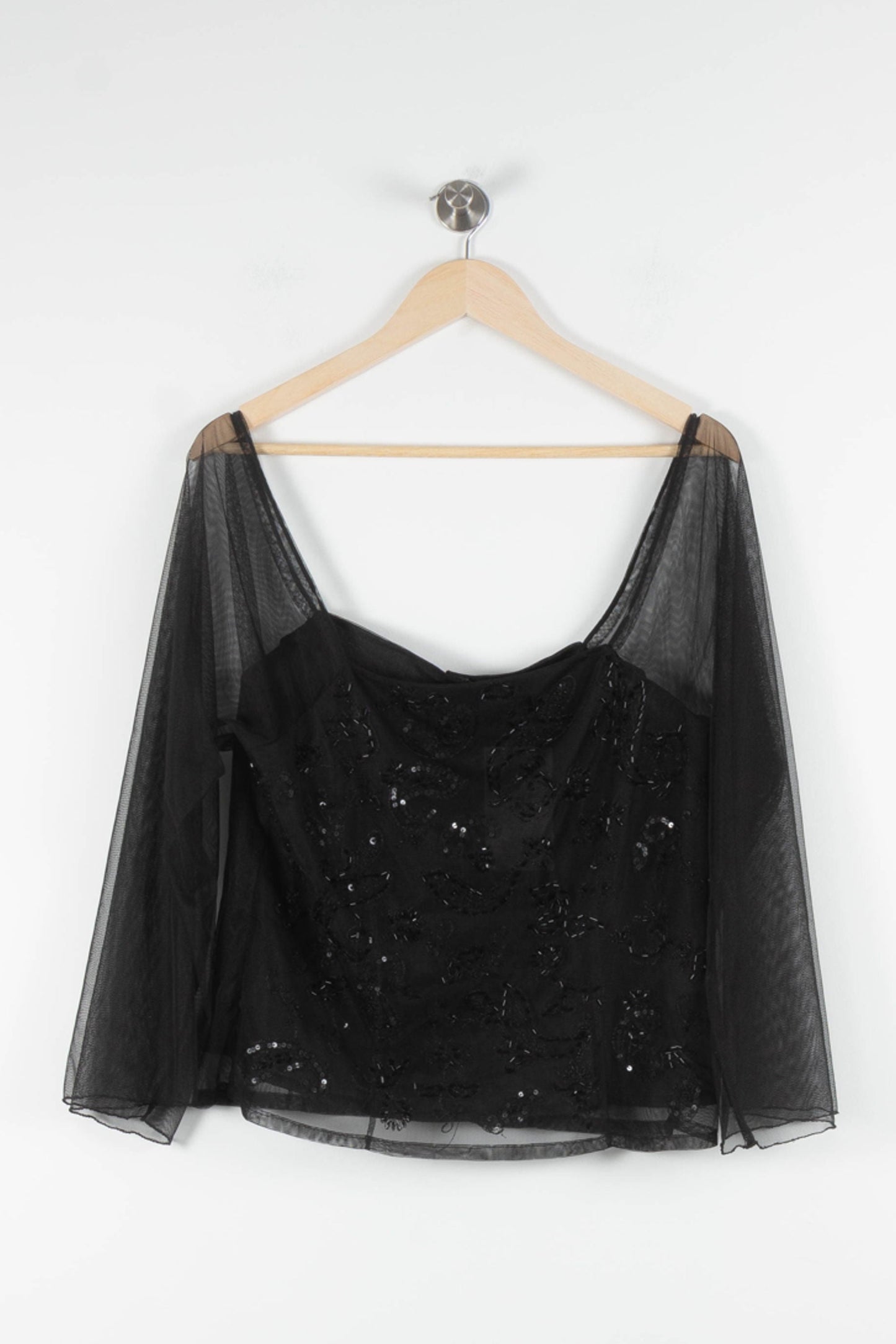 Chemisier noir - Taille M/38