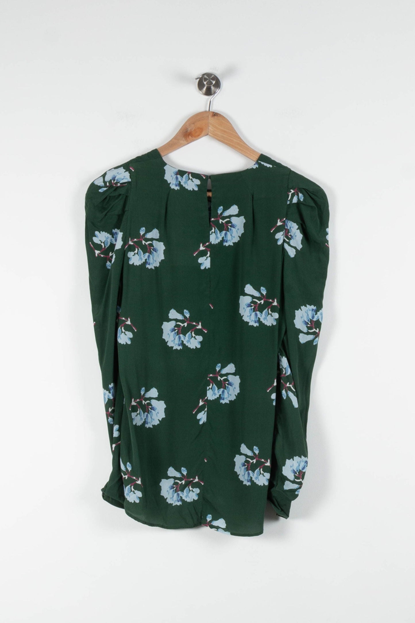 Blouse Verte et Bleue - Taille S/36