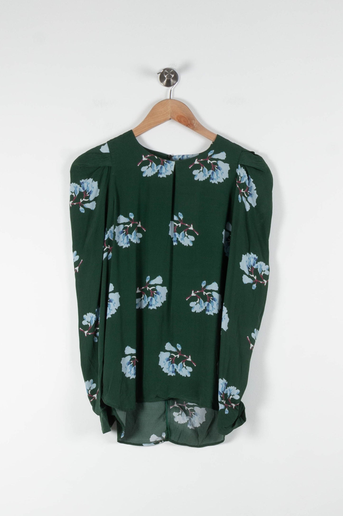 Blouse Verte et Bleue - Taille S/36