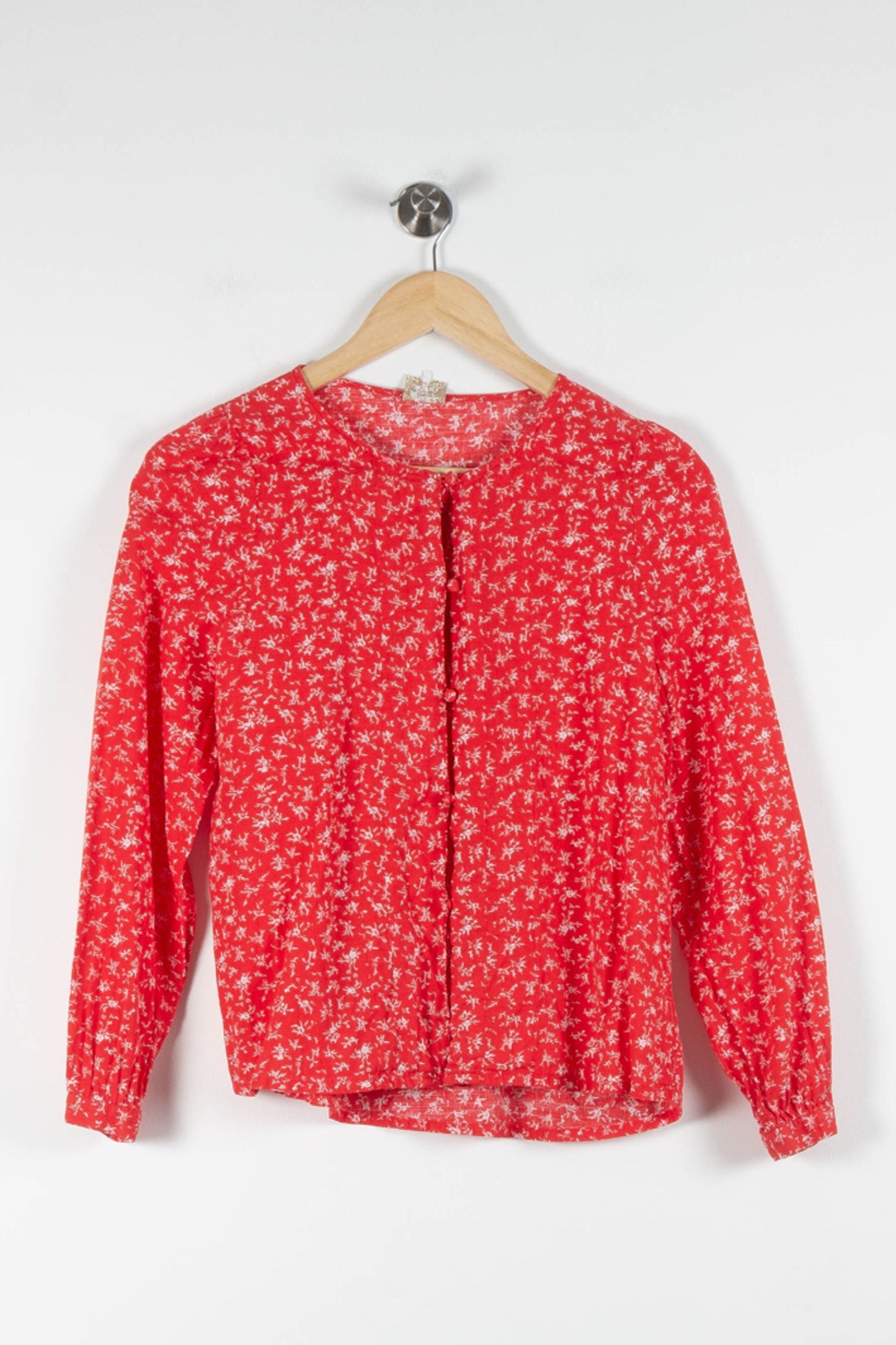 Blouse Rouge et Blanche - Taille S/36