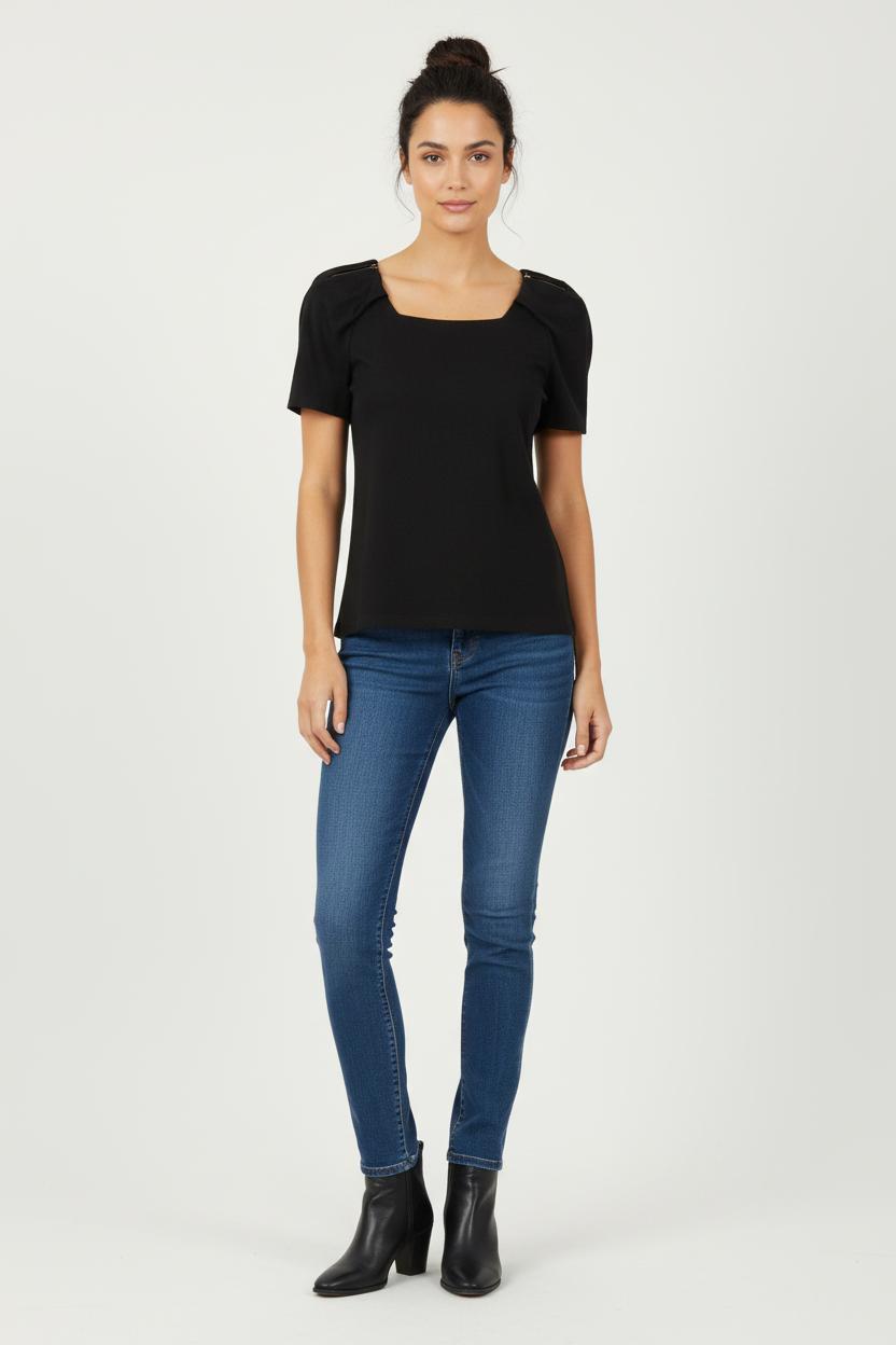 Top Noir - Taille S/36