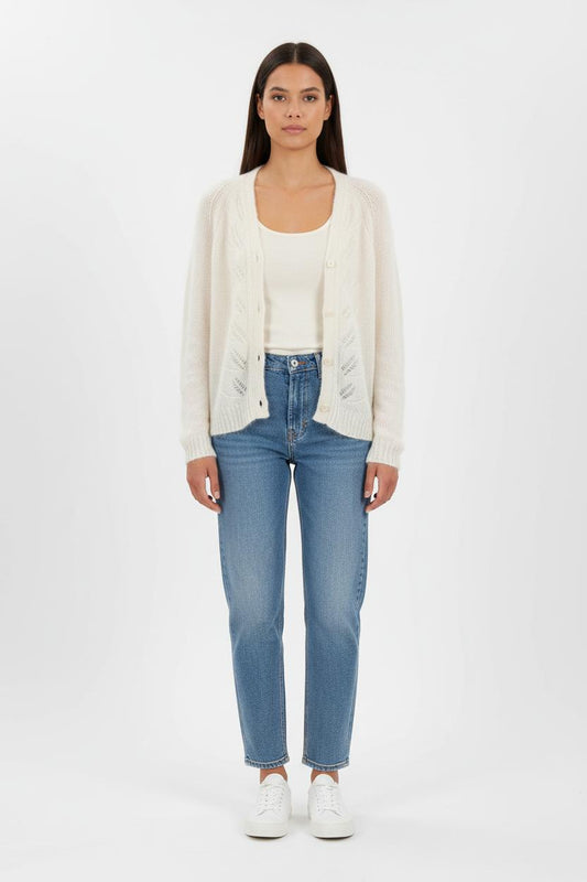 Cardigan Blanc - Taille S/36