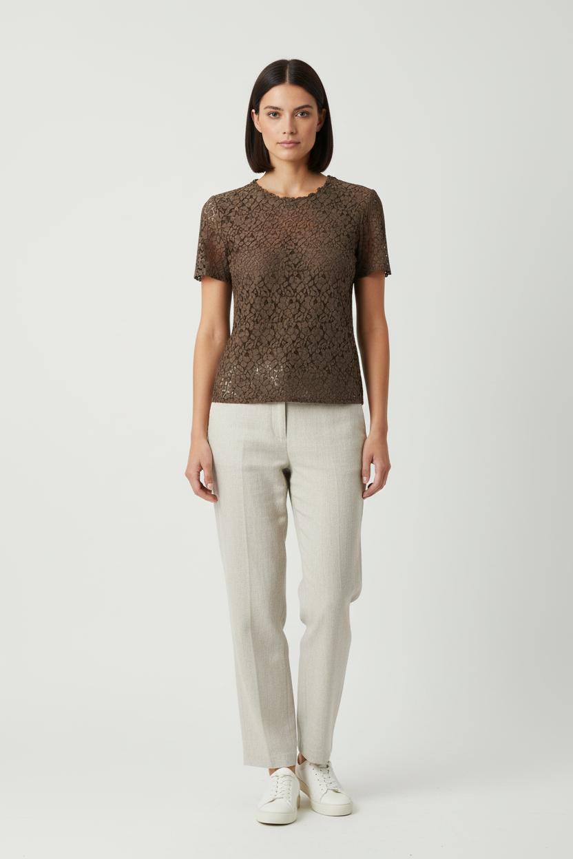 Top Marron - Taille S/36