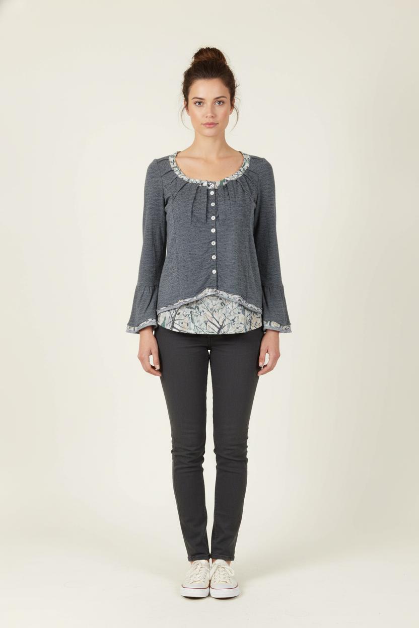 Blouse Bleue - Taille XL/42