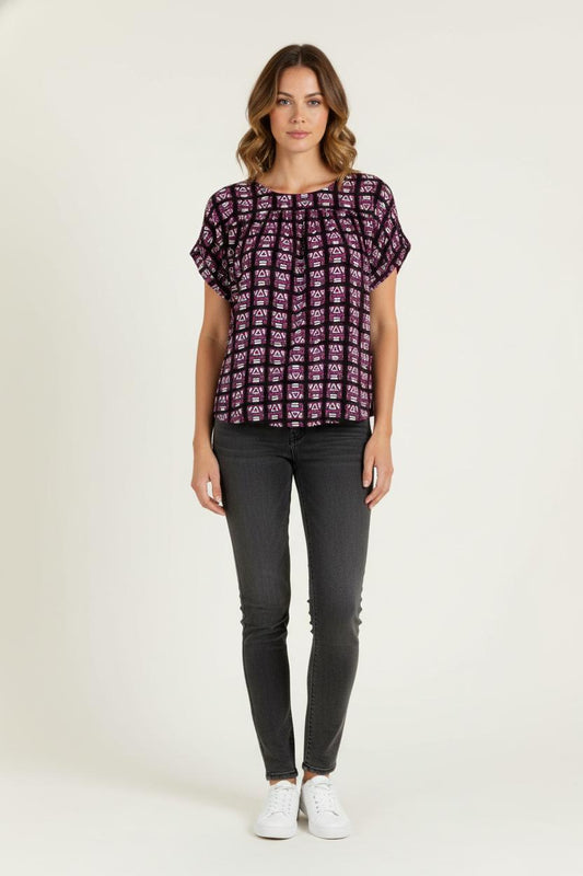 Blouse Multicolore - Taille L/40