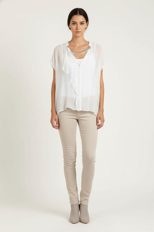 Blouse Blanche - Taille XL/42