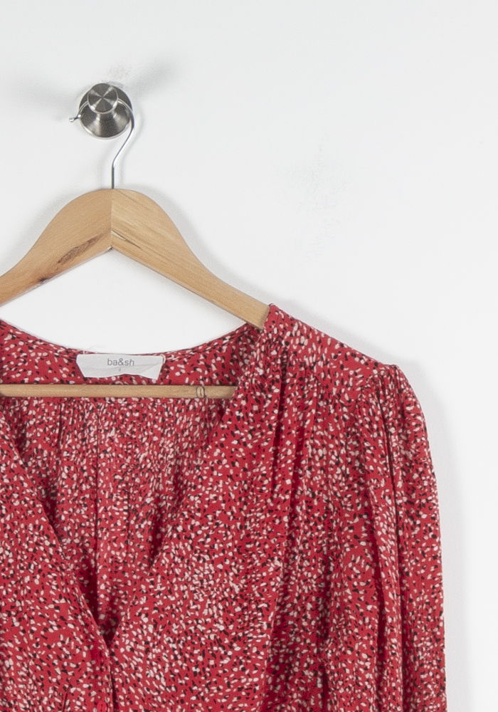 Blouse Rouge et Blanche - Taille M/38