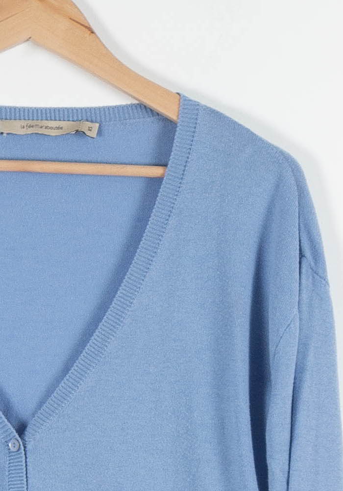 Cardigan Bleu - Taille XS/34