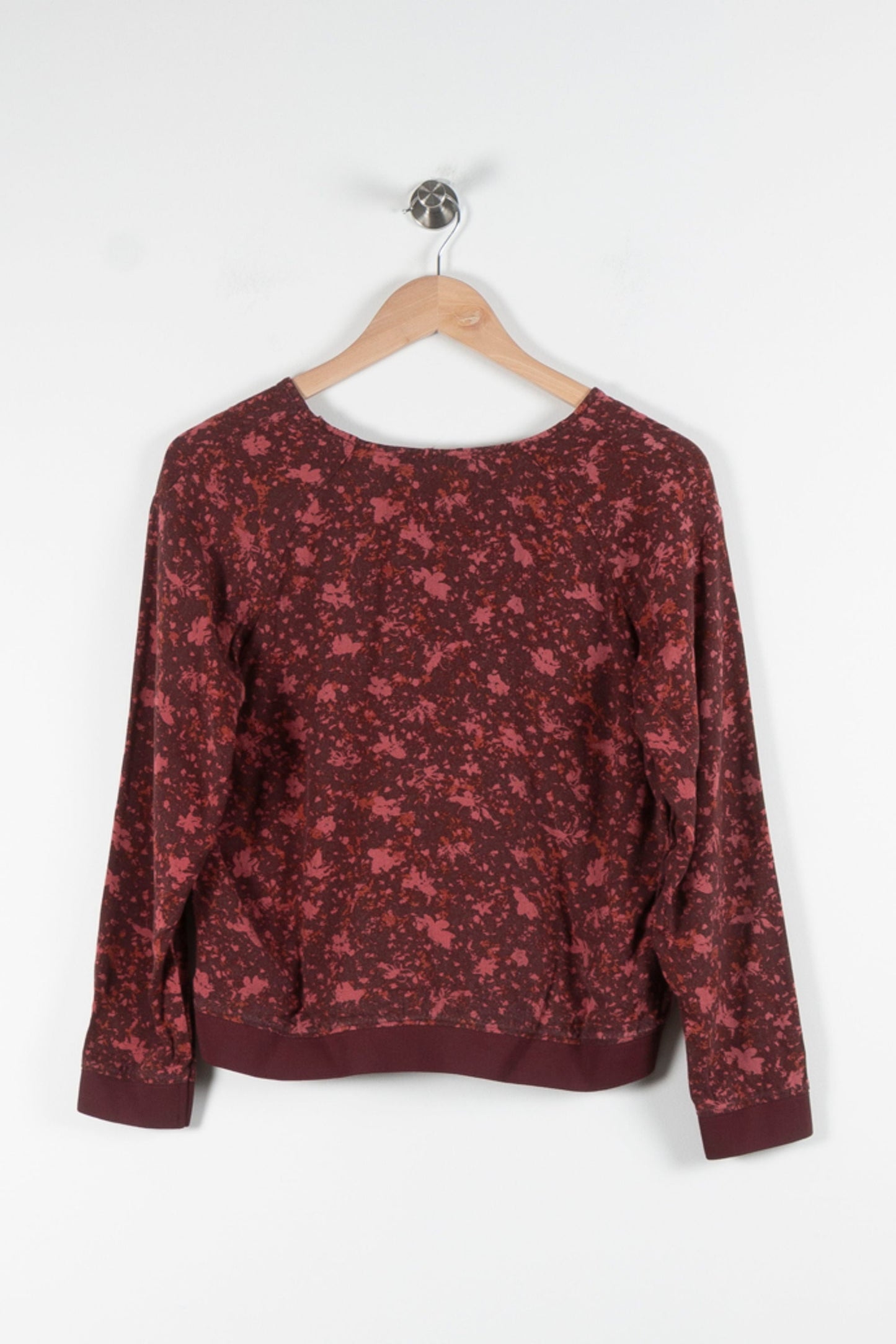 Sweatshirt Bordeaux et Rose - Taille S/36