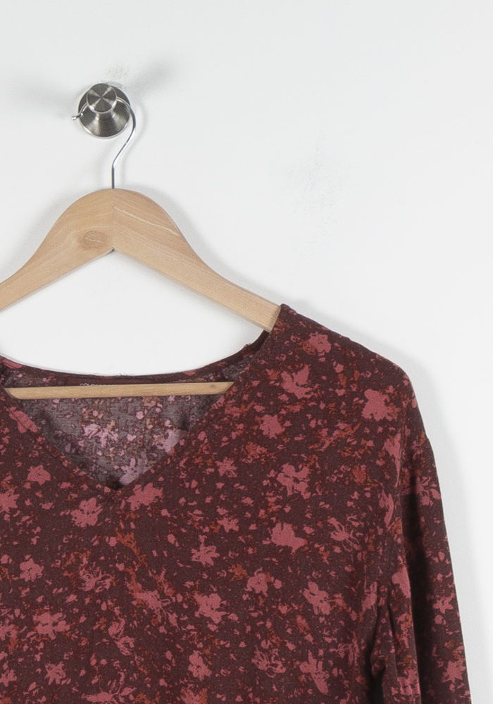 Sweatshirt Bordeaux et Rose - Taille S/36