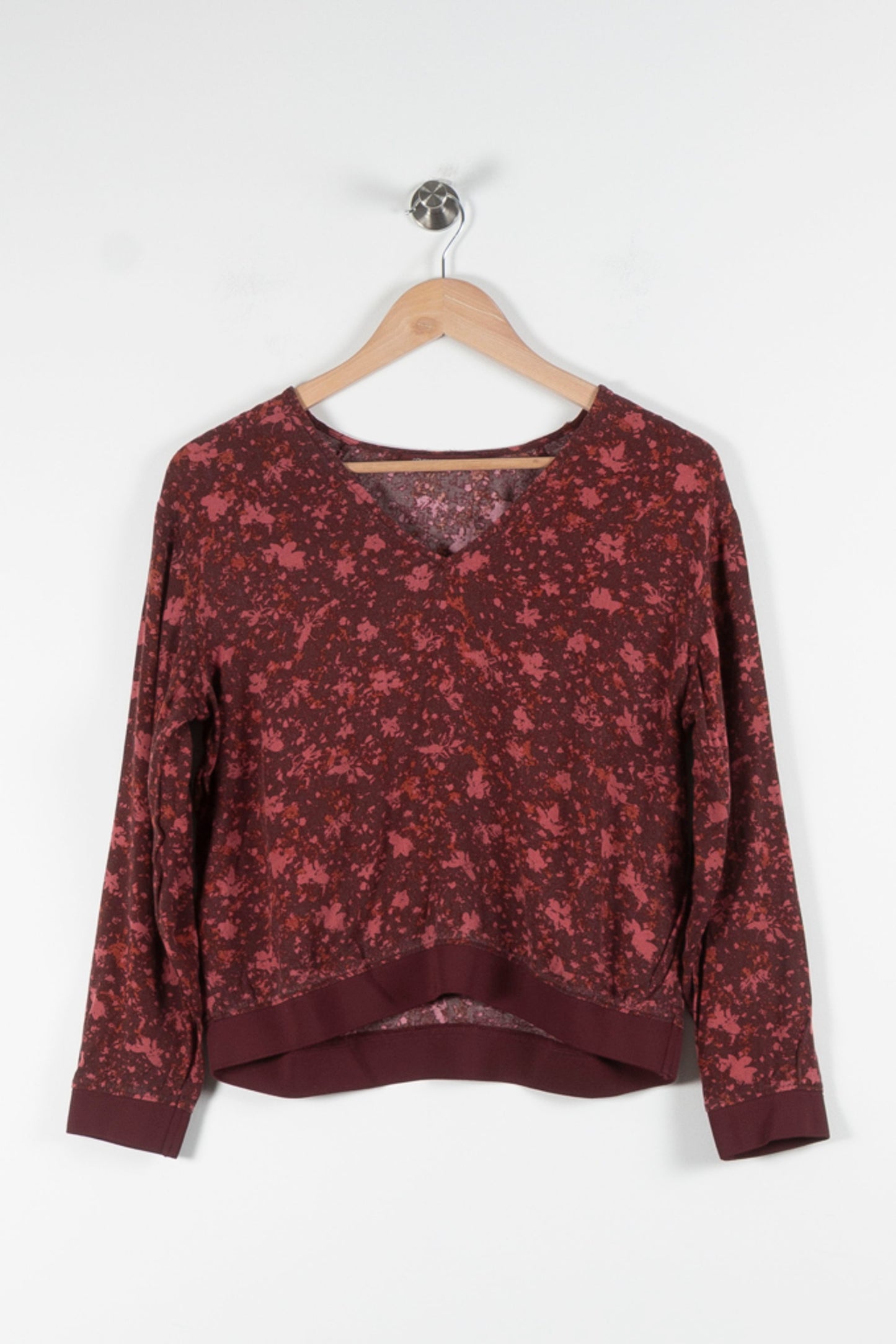Sweatshirt Bordeaux et Rose - Taille S/36